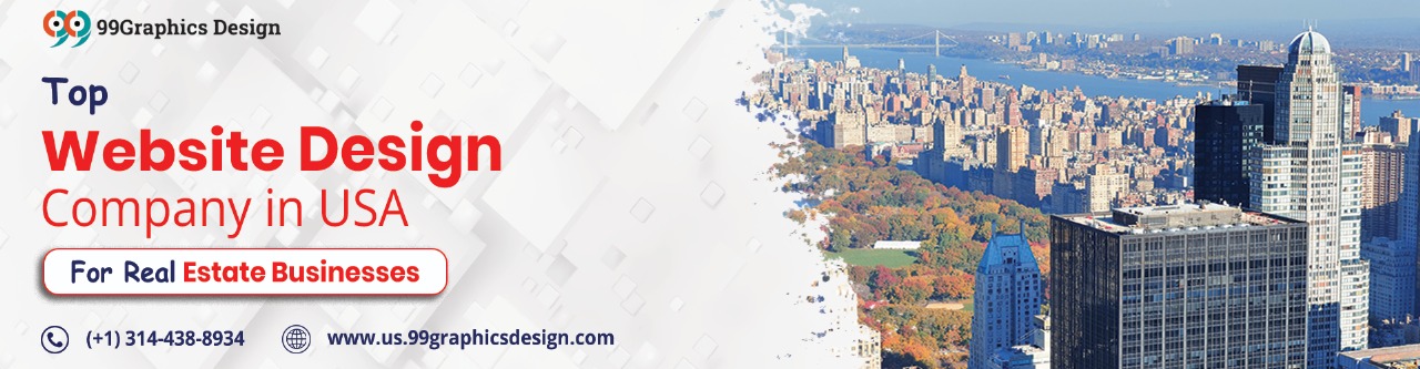 real estate web design company USA