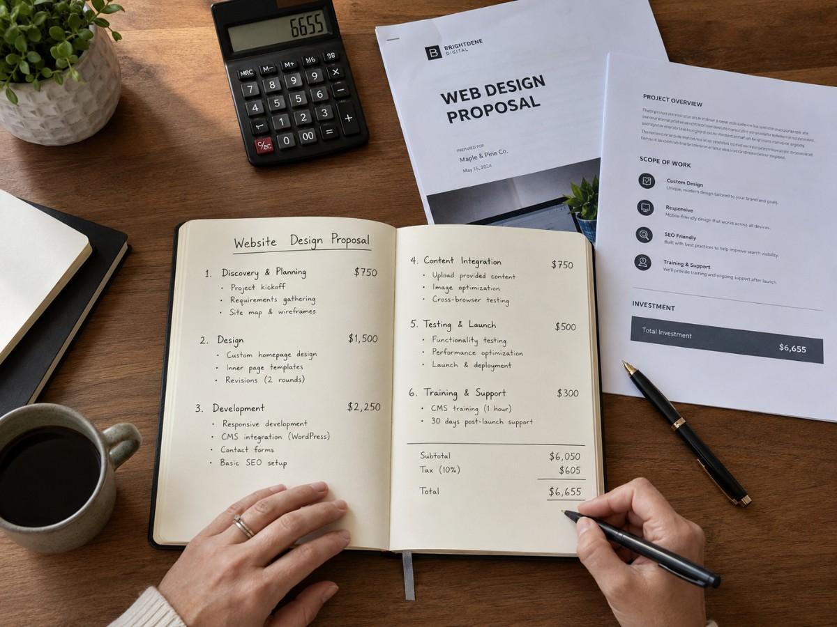 Web Design Cost in Dallas